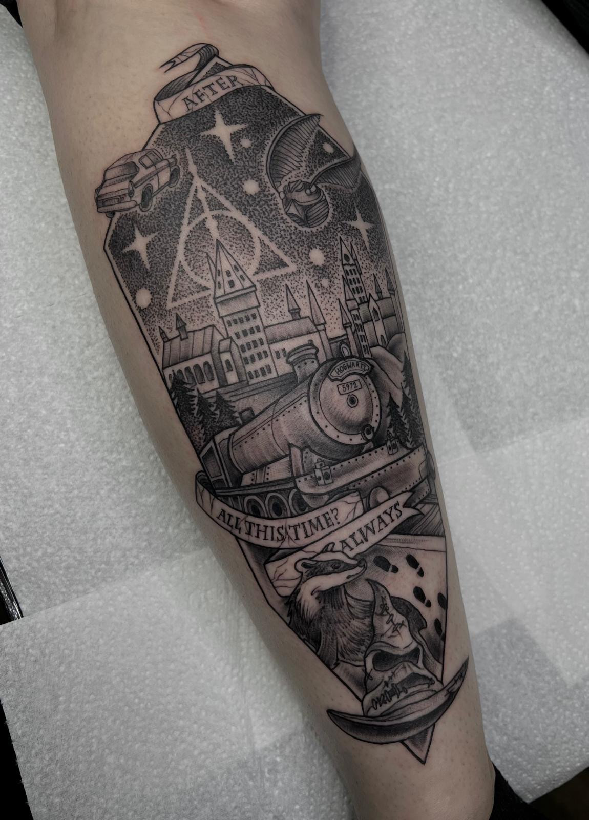 Harry Potter inspired tattoo