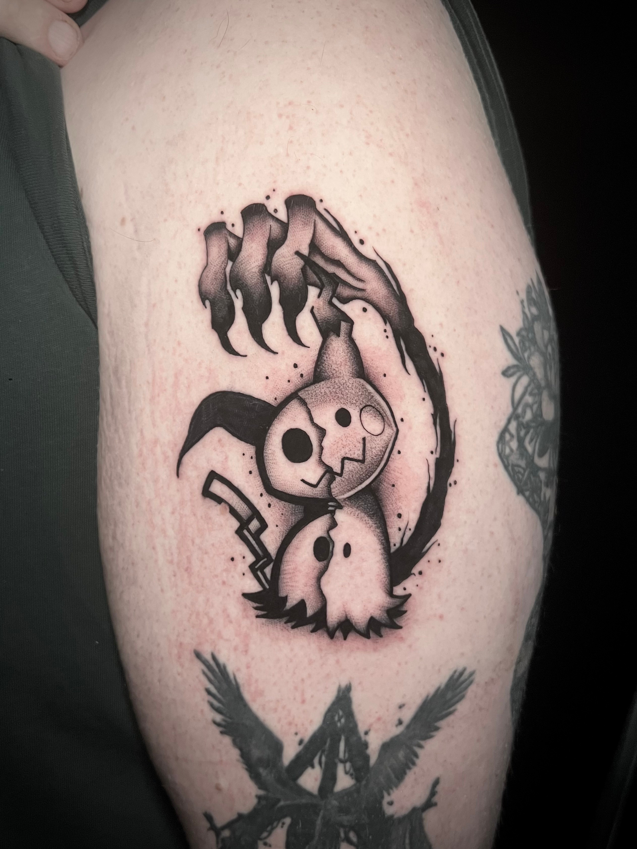 Mimikyu pokemon tattoo